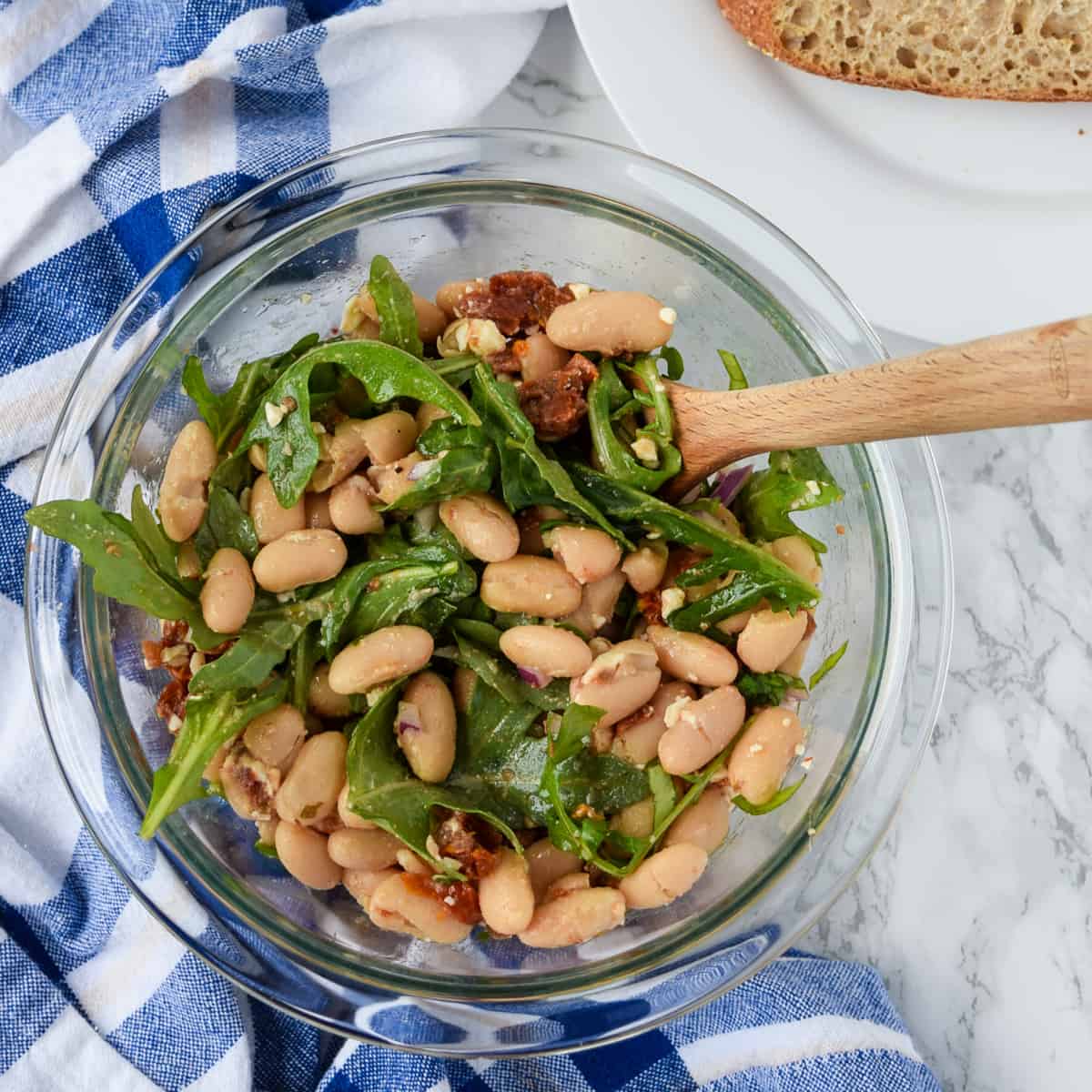 Cannellini Bean and Sun Dried Tomato Salad