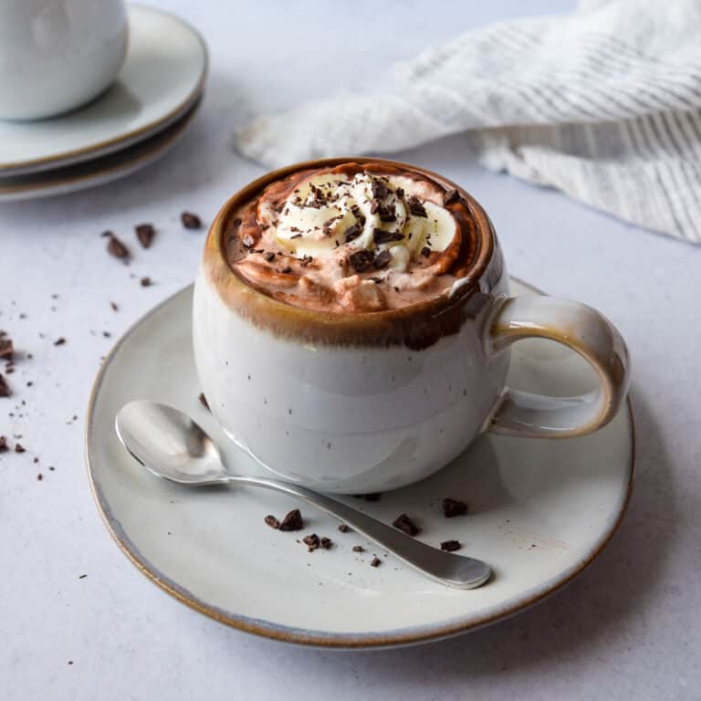 Creamy Oat Milk Hot Chocolate