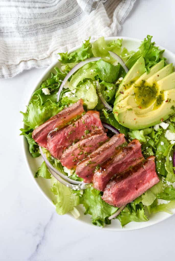 Steak and Avocado Salad