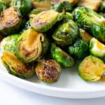 Maple Balsamic Brussels Sprouts.