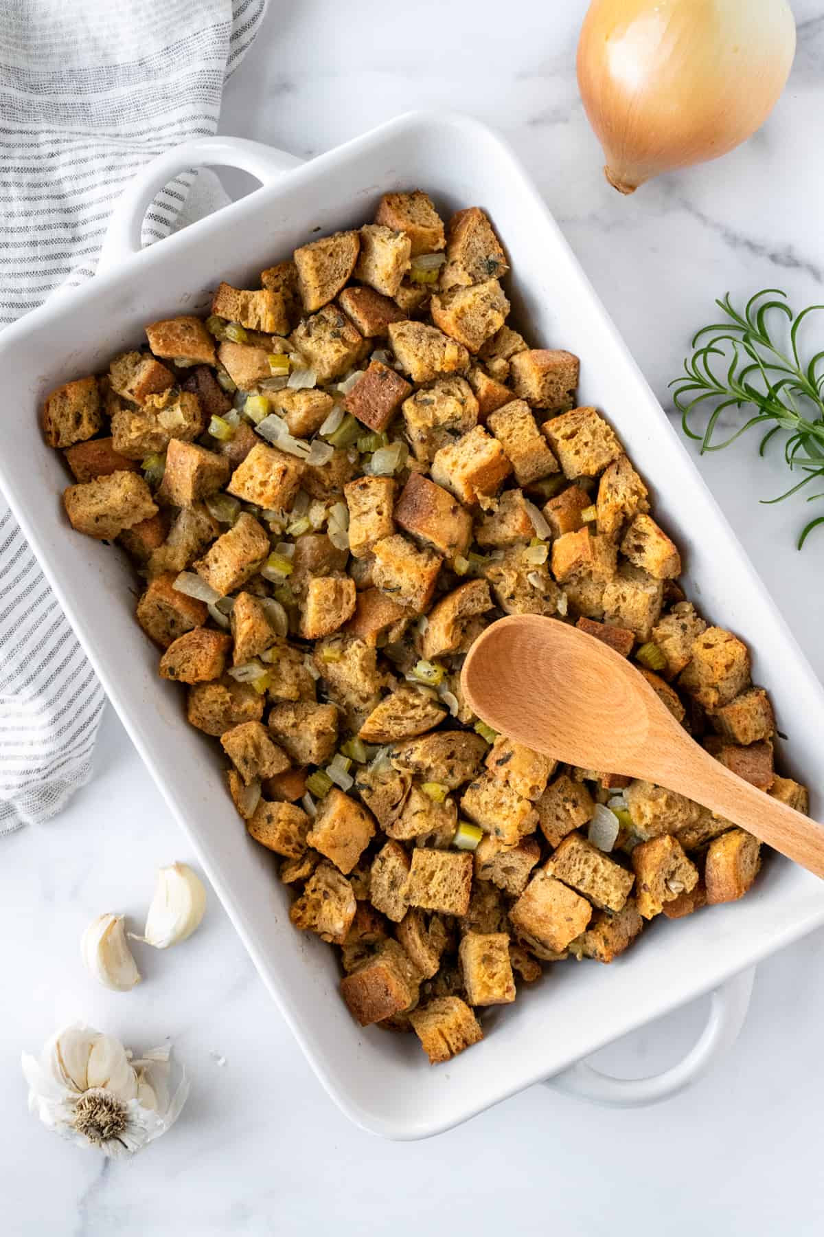 Homemade Stuffing with French Bread