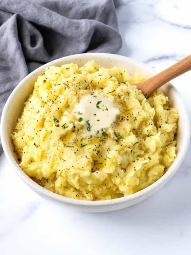 Almond Milk Mashed Potatoes Fresh Apron