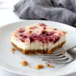 Raspberry Cheesecake Bars.